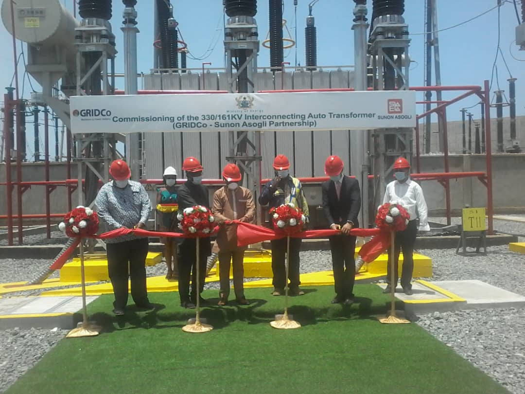 Ghana: Energy Minister Commissions $5.3million 330kV/161 kV Auto Transformer Project At Kpone