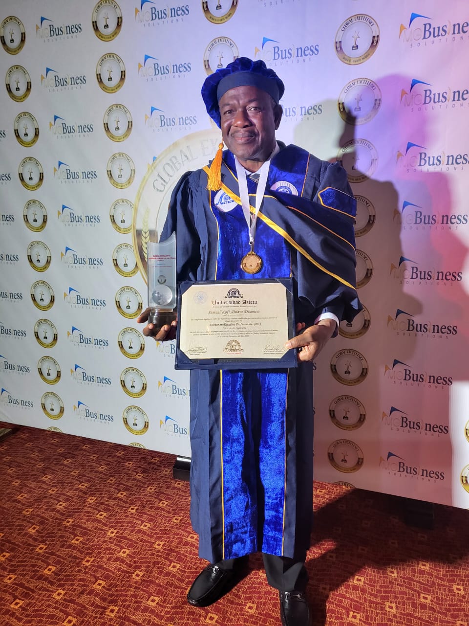 Ghana: BPA CEO Conferred With Honorary Doctorate Degree | Energy News Africa Ghana: BPA CEO Conferred With Honorary Doctorate Degree | Energy News Africa